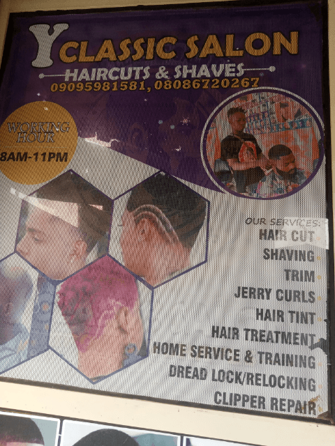 Discover the Unique Experience at Y Classic Salon Haircuts & Shaves in Alapere Housing Estate